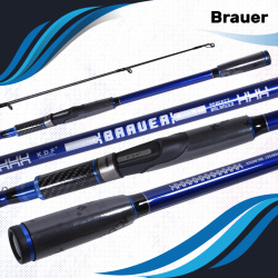 Спиннинг KDF Брауер/Brauer 2,71 м тест 14-80 гр арт 1055-271