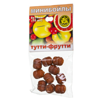 Мини бойлы тонущие ТК Тутти-фрутти 8*14 мм