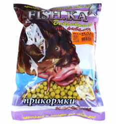 Бойлы мини тонущие Fishka Кукуруза 8-10 мм 800 гр