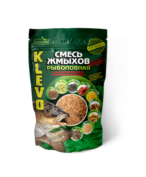 Смесь 9 жмыхов Klevo Мотыль 900 гр