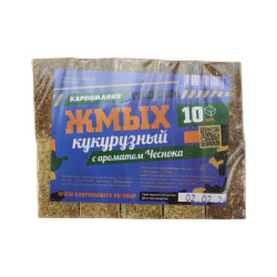 Макуха кукурузная прессованная  цветная CM  Чеснок 450 гр