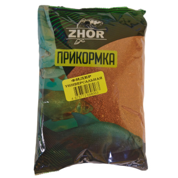 Прикормка Zhor Фидер Универсальная Шоколад коричневый 800 гр