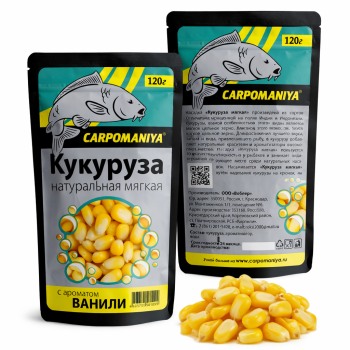 Кукуруза мягкая CM Ваниль 120 гр