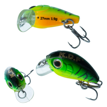 Воблер KDF Детроут/Detrout 1,9 гр 27 мм цв 15