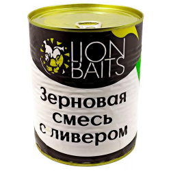 Зерновая смесь Lion Baits с ливером 900 мл