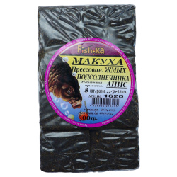 Макуха подсолнечника прессованная Fishka Анис 300 гр
