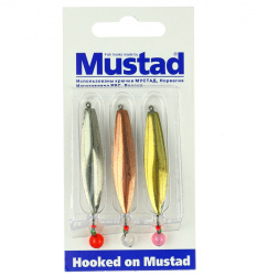 Набор зимних блесен Mustad Соната+шар 6,5 гр 3 шт/упак