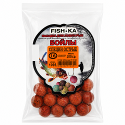 Бойлы тонущие Fishka Специи острые 18 мм 100 гр