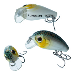Воблер KDF Детроут/Detrout 1,9 гр 27 мм цв 14