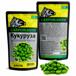 Кукуруза мягкая CM Для ловли амура 120 гр