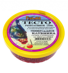 Тесто готовое Fishka Универсальное Клубника 150 мл