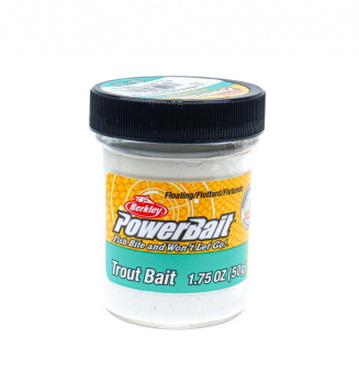 Форелевая паста Berkley Ориджинал Сцент Траут Бейт / Original Scent Trout Bait Маршмеллоу Белый / Marshmallow White, биоразлагаемая цвет белый SAP-1004778