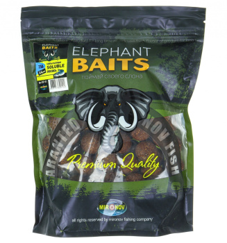 Бойлы пылящие Elephant Baits Лосось 24 мм 750 гр