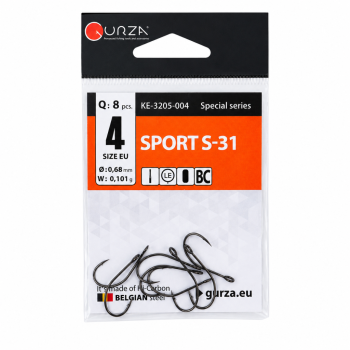 Крючки форелевые спортивные Gurza 31 №4