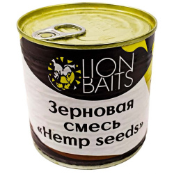 Зерновая смесь Lion Baits Семена конопли 430 мл