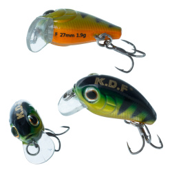 Воблер KDF Детроут/Detrout 1,9 гр 27 мм цв 18