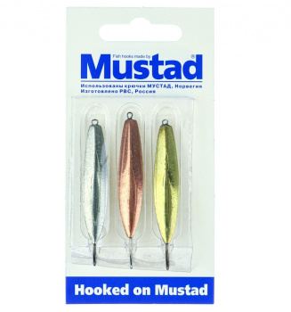 Набор зимних блесен Mustad Соната 6,5 гр 3 шт/упак