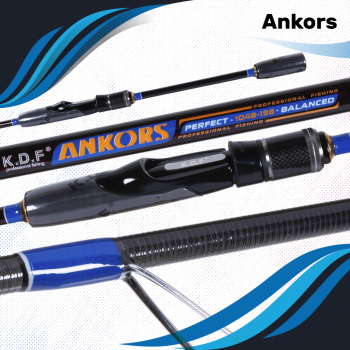 Спиннинг KDF Анкорс/Ankors 1,98 м тест 3-22 гр арт 1048-198