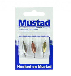 Набор зимних блесен Mustad Гамма 1,гр шт/упак