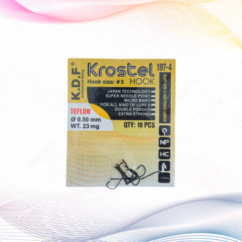 Крючки KDF Кростел/Krostel 197-4 №5