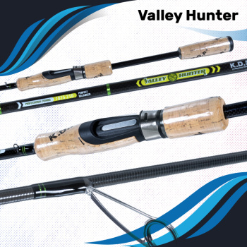 Спиннинг KDF Валлей Хунтер/Valley Hunter 2,4 м тест 2-10 гр арт 1025-240