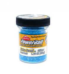 Форелевая паста Berkley Турбо Доу Траут Бейт / Turbo Dough Trout Bait Глоу Блю Неон / Glow Blue Neon светящаяся цвет неоновый синий с блеском SAP-1004952