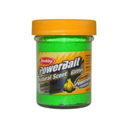 Форелевая паста Berkley Натурал Сцент Глиттер Траут Бейт / Natural Scent Glitter Trout Bait Чеснок Весенний зелёный с блёстками / Garlic Spring Green Gltr цвет весенний зеленый с блеском SAP-1290575