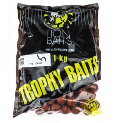 Бойлы тонущие трофейные Lion Baits Печень 20 мм 1 кг