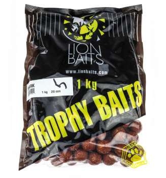 Бойлы тонущие трофейные Lion Baits Печень 20 мм 1 кг