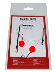 Монтаж для ловли пеленгаса Smart Baits 110 см 11,8 кг цв оранжевый