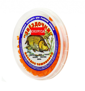 Макароны звездочки Fishka Кукуруза