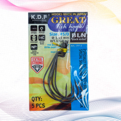 Крючки офсетные KDF Грейт Фиш/Great Fish 197-2 №5/0
