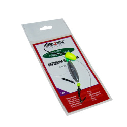 Спиннинговая оснастка Каролина шумовая с поводком Smart Baits 60 гр