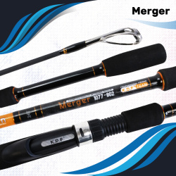 Спиннинг KDF Мергер/Merger 2,13 м тест 4,5-24 гр арт 1077-702