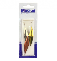 Набор зимних блесен Mustad Ромб 6,5 гр 3 шт/упак