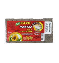 Макуха подсолнечника прессованная Klevo Натуральный 500 гр