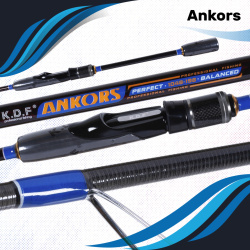 Спиннинг KDF Анкорс/Ankors 2,11 м тест 3-22 гр арт 1048-211