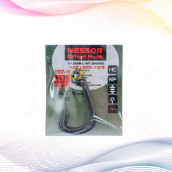 Крючки офсетные KDF Нессор/Nessor 197-9 №3/0