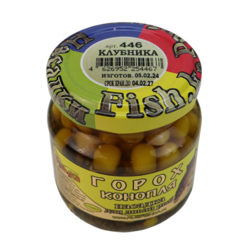 Горох-Конопля Fishka Клубника 110 мл