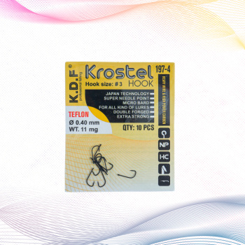 Крючки KDF Кростел/Krostel 197-4 №3