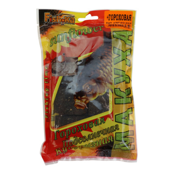 Макуха подсолнечника с горохом прессованная Fishka 300 гр