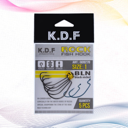 Крючки офсетные KDF Рок/Rock №1