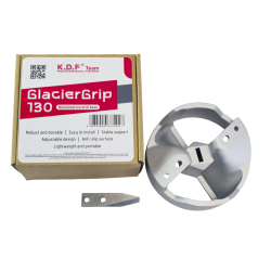 Алюминиевое основание под ножи для шнека ледобура ГласиерГрип / GlacierGrip 130