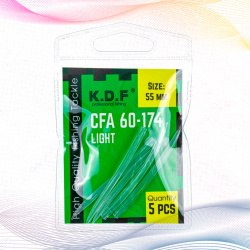 Конус силиконовый KDF 60-174 55 мм цв прозрачный 5 шт/упак