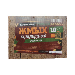 Макуха кукурузная прессованная  цветная CM  Конопля 450 гр