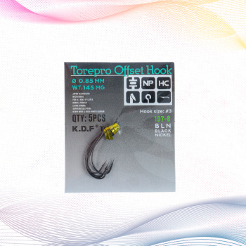 Крючки офсетные KDF Торепро/Torepro 197-8 №3