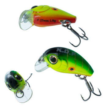 Воблер KDF Детроут/Detrout 1,9 гр 27 мм цв 11