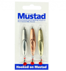 Набор зимних блесен Mustad Блиц+шар 5,7 гр 3 шт/упак