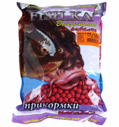 Бойлы мини тонущие Fishka Запах червя 8-10 мм 800 гр