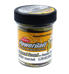 Форелевая паста Berkley Натурал Сцент Глиттер Траут Бейт / Natural Scent Glitter Trout Bait Банана Буст / Banana Boost, Банан цвет желто-коричневый с блеском SAP-1525274